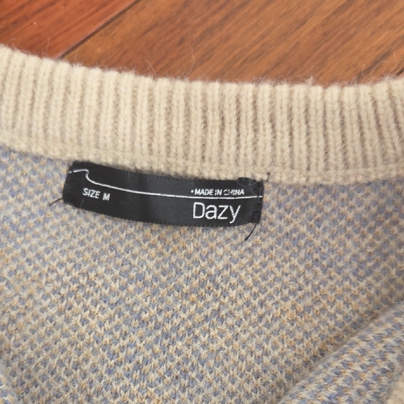 Floral Patterned Cardigan and Blessed Sweater bundle 3 Set - Picture 2 of 9